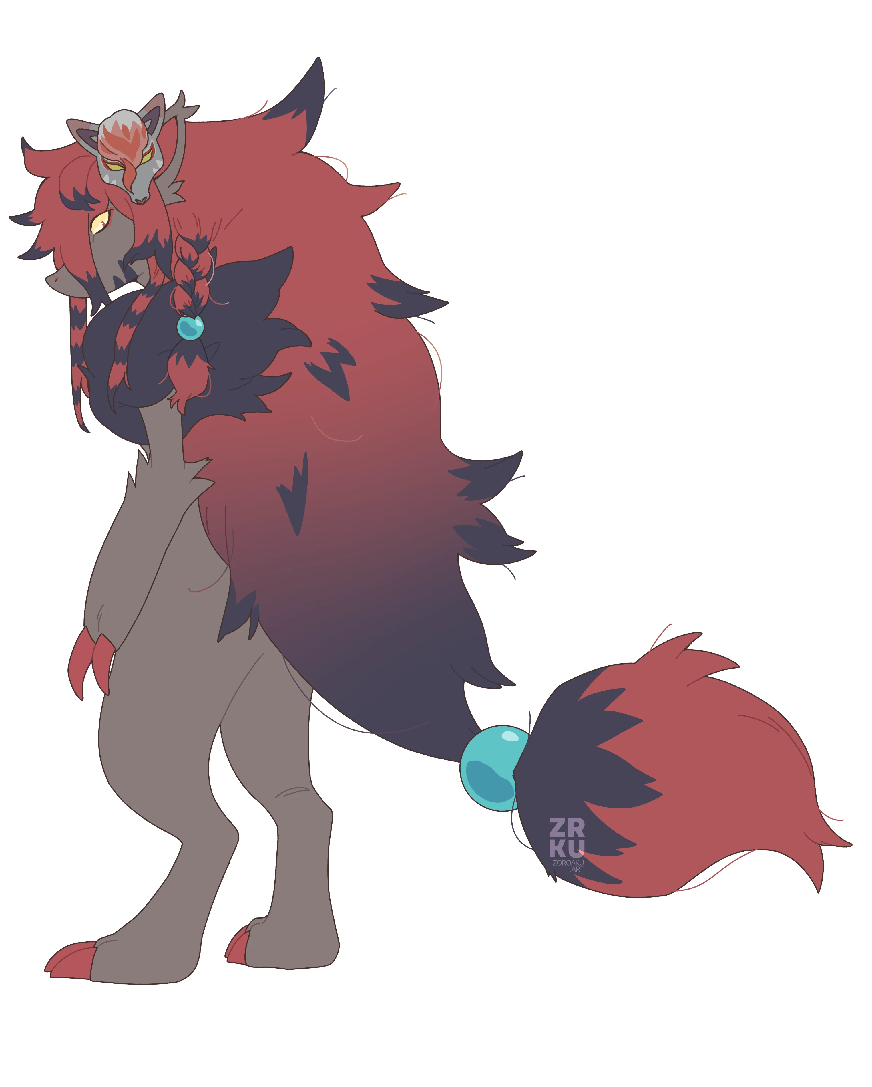 A menacing Zoroark